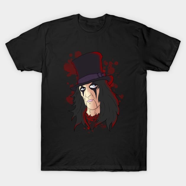 Alice Cooper T-Shirt by schockgraphics